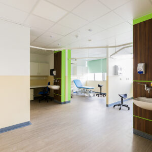 Dementia-friendly healthcare facility interior design