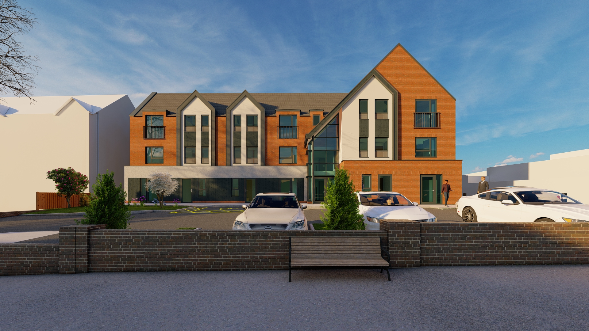 supported living accommodation design in Southam by Alessandro Caruso Architects