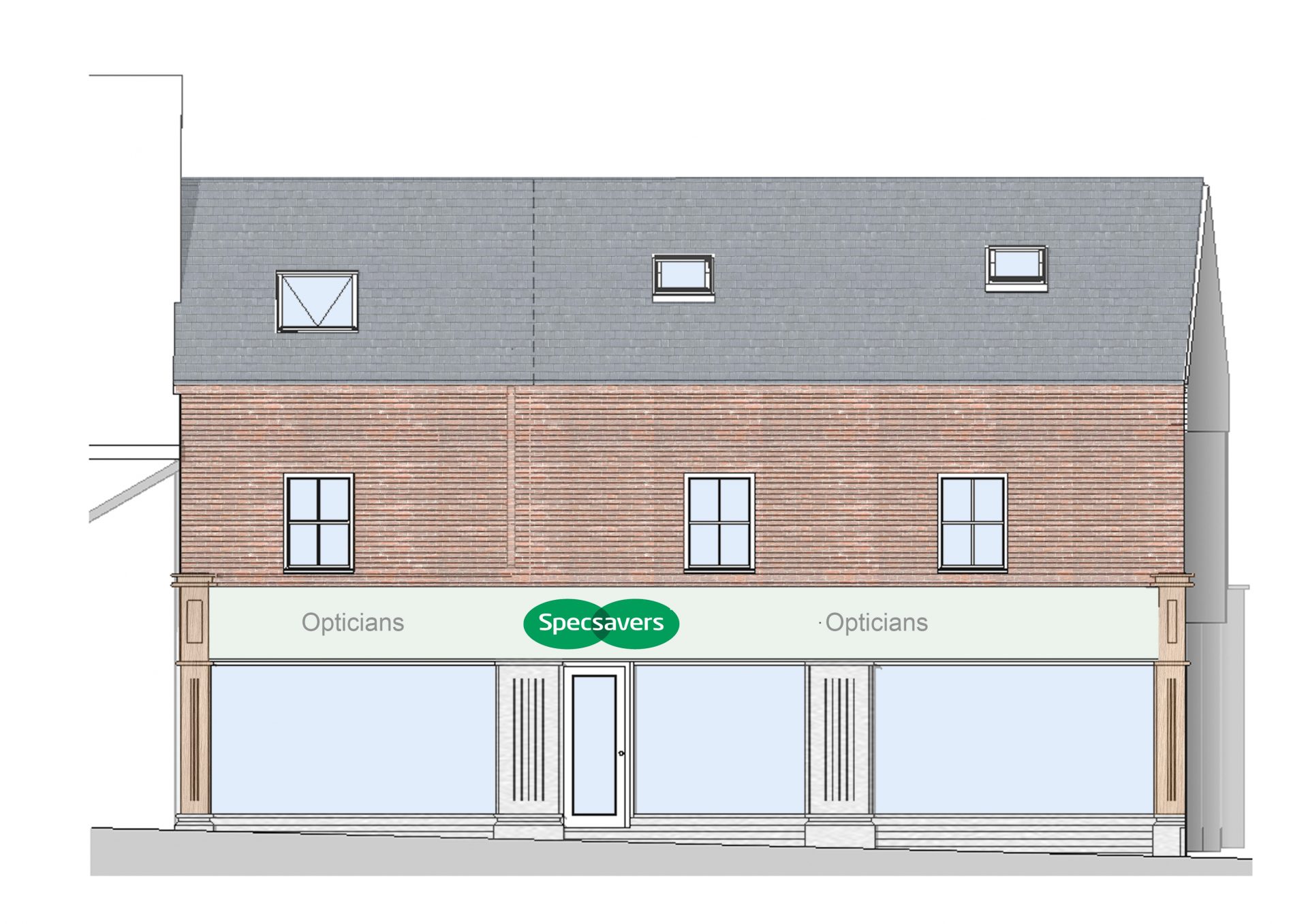 Specsavers Extension and refurbishment
